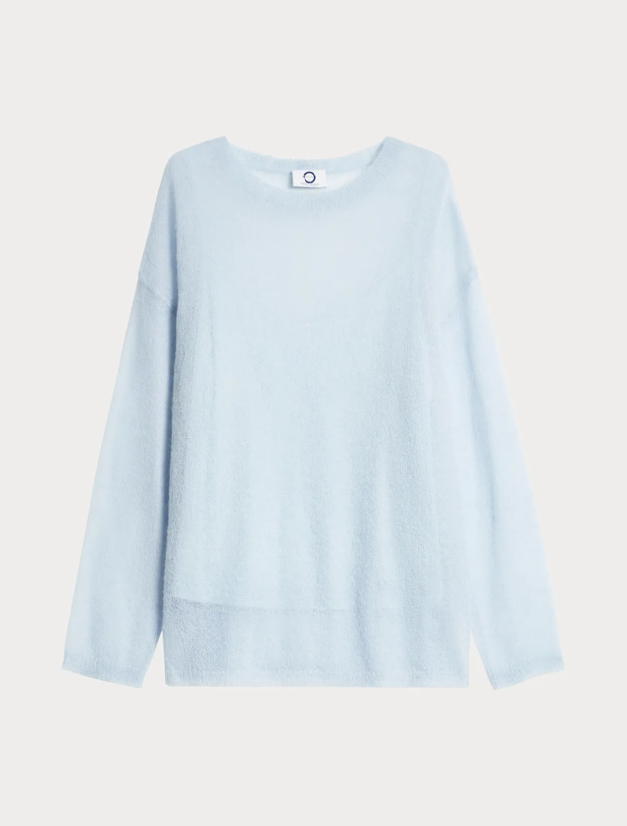 Hot Marina Rinaldi Alpaca and mohair sweater LIGHTBLUE