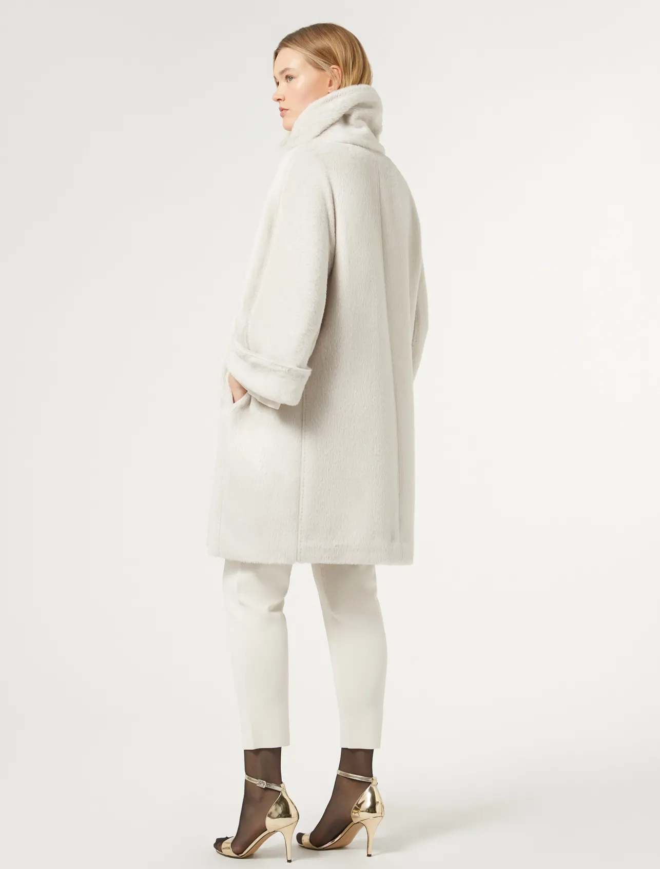 Clearance Marina Rinaldi Alpaca and wool coat MAKEUPLUMIERE