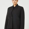 Best Marina Rinaldi Blazer in technical fabric BLACK