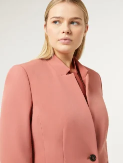 New Marina Rinaldi Blazer in technical fabric TERRACOTTA