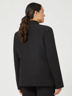 Best Marina Rinaldi Blazer in technical fabric BLACK