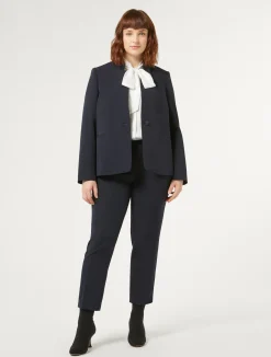 Sale Marina Rinaldi Blazer in technical fabric MIDNIGHTBLUE