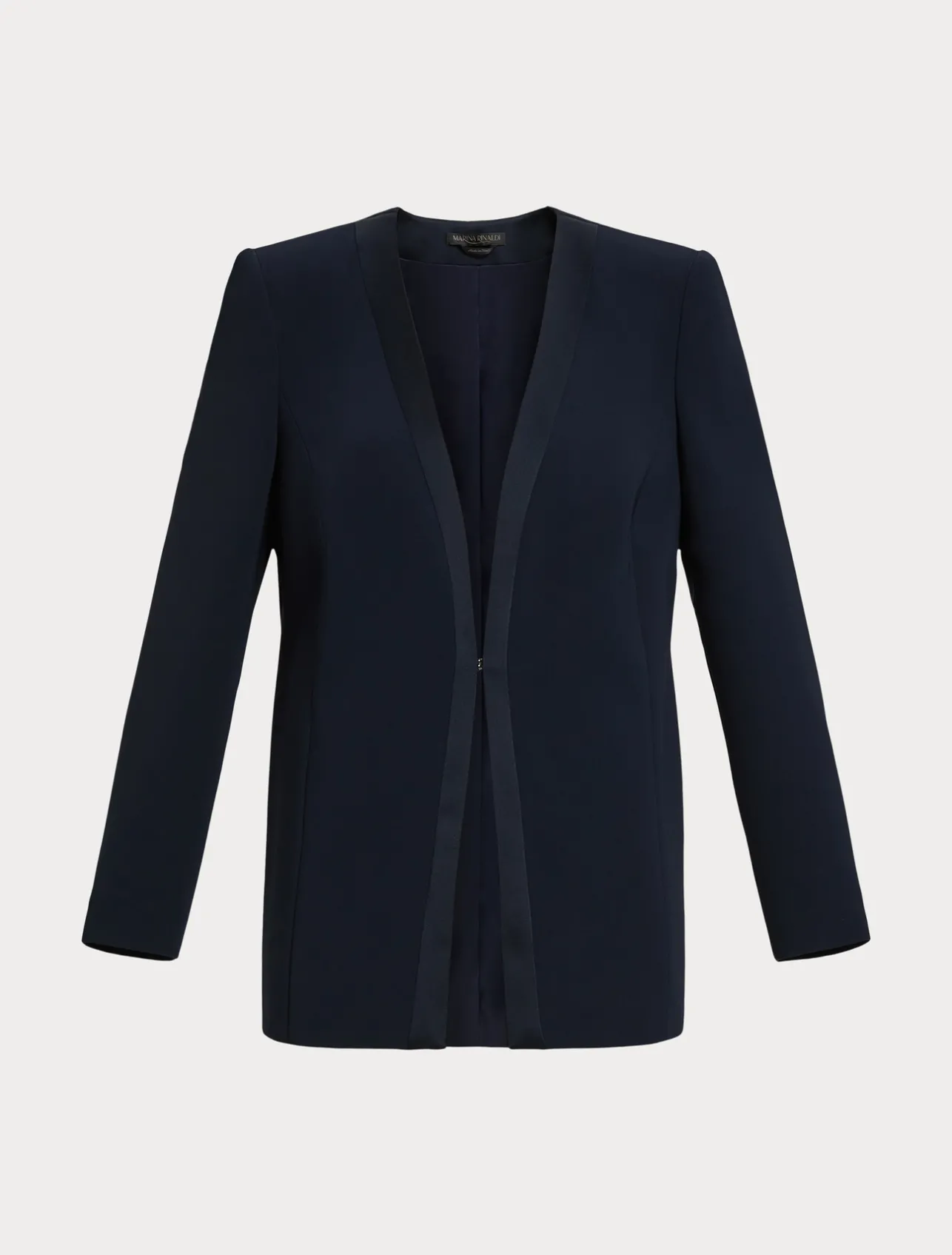 Sale Marina Rinaldi Blazer jacket in triacetate cady MIDNIGHTBLUE