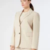 Clearance Marina Rinaldi Cady blazer jacket BEIGE
