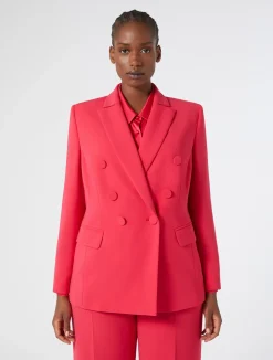 Hot Marina Rinaldi Cady blazer jacket FUCHSIA