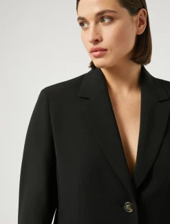 Sale Marina Rinaldi Cady blazer jacket BLACK