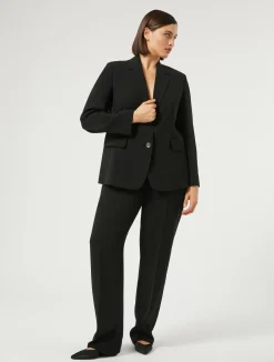 Sale Marina Rinaldi Cady blazer jacket BLACK