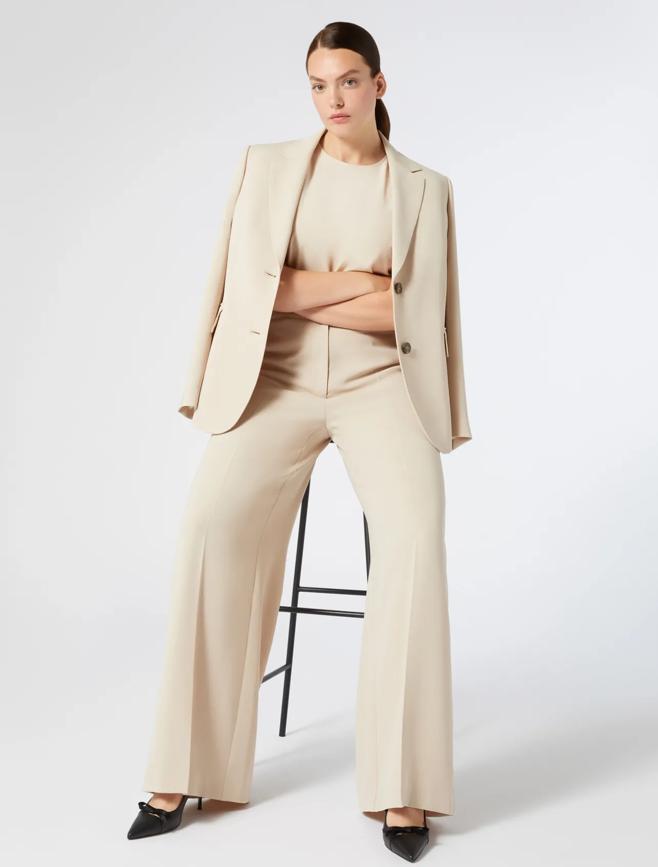 Clearance Marina Rinaldi Cady blazer jacket BEIGE