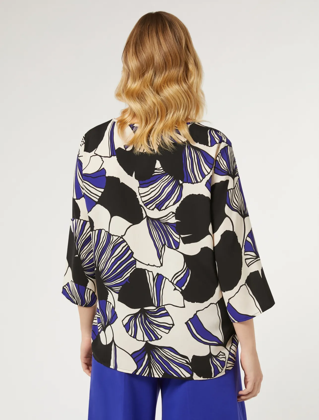 Online Marina Rinaldi Cady blouse ULTRAMARINE