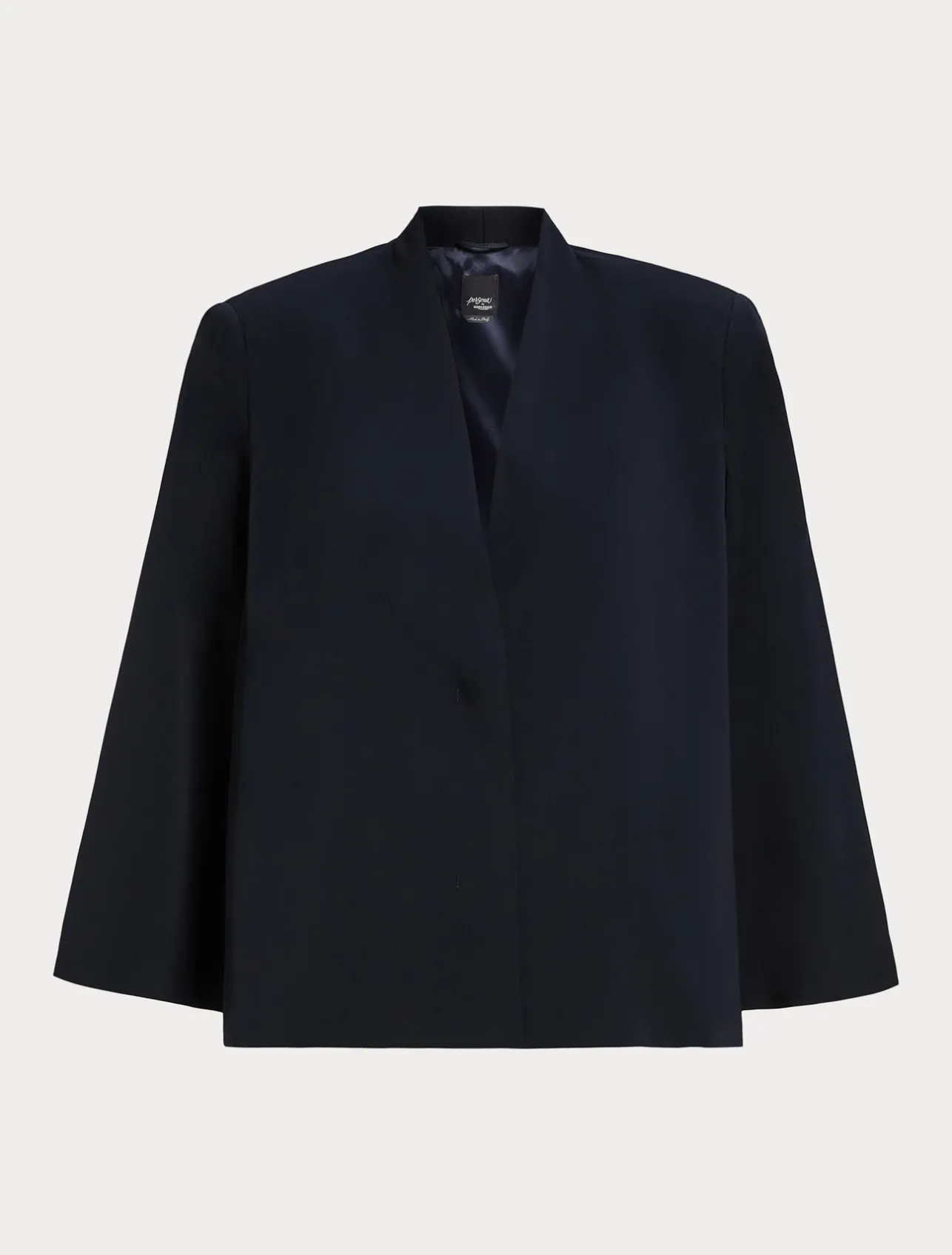 Clearance Marina Rinaldi Cady cape jacket ULTRAMARINE