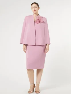 Outlet Marina Rinaldi Cady dress ANTIQUEROSE