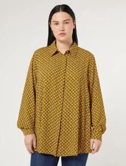 New Marina Rinaldi Cady shirt YELLOW