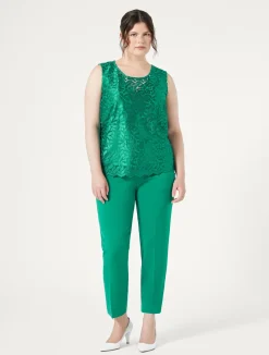 Discount Marina Rinaldi Cady trousers JADE