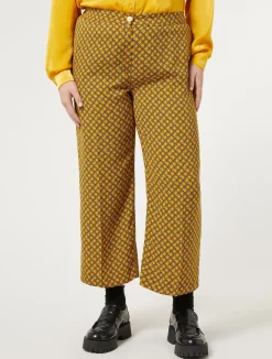 Fashion Marina Rinaldi Cady trousers YELLOW