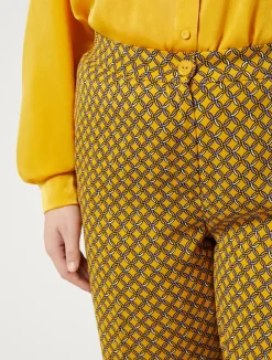 Fashion Marina Rinaldi Cady trousers YELLOW
