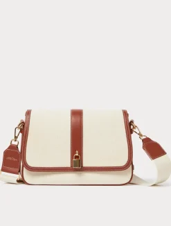 Discount Marina Rinaldi Canvas shoulder bag NATURAL