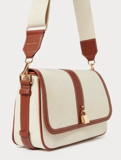 Discount Marina Rinaldi Canvas shoulder bag NATURAL