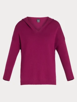Outlet Marina Rinaldi Cashmere blend jumper BORDEAUX