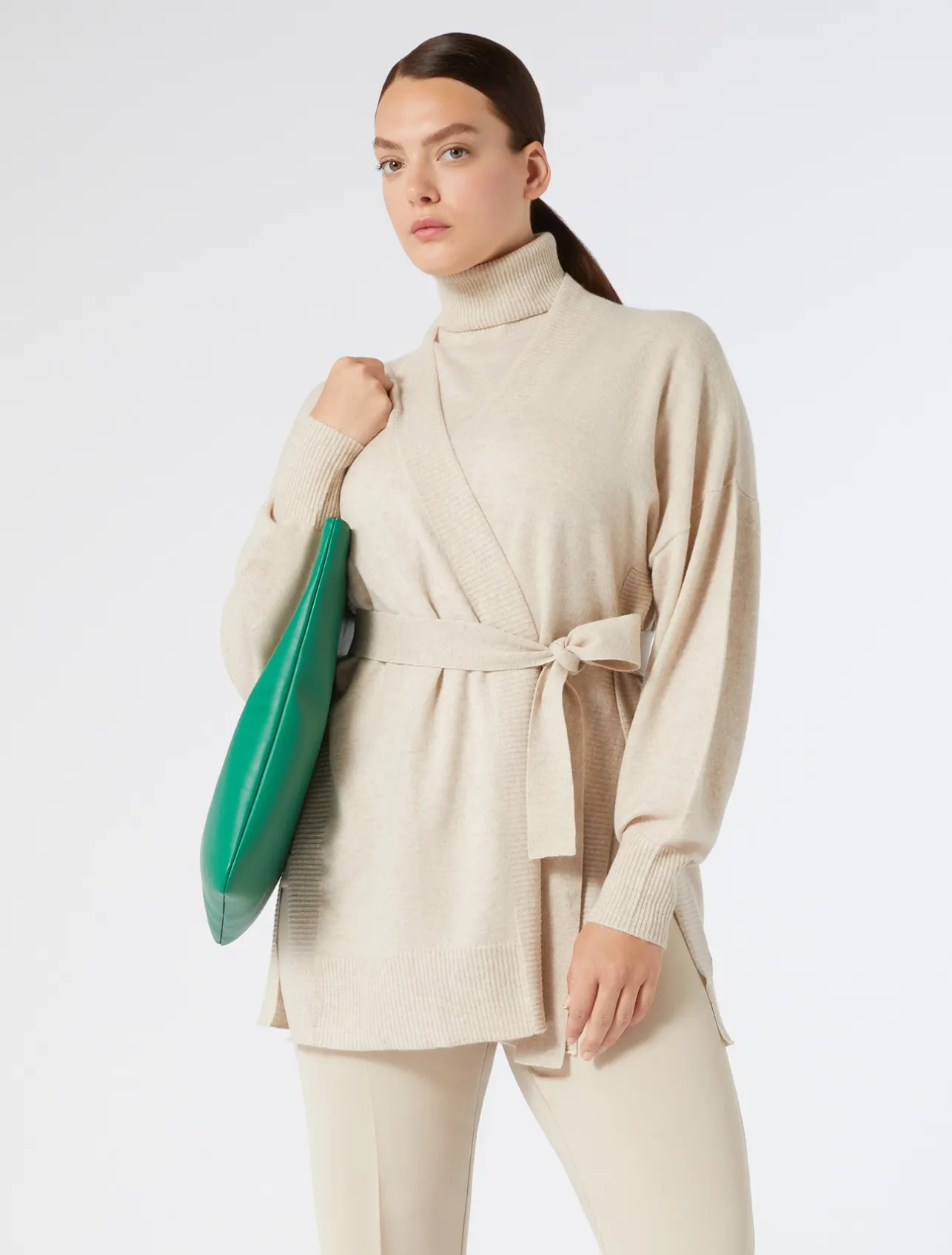Sale Marina Rinaldi Cashmere cardigan BEIGE