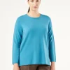 New Marina Rinaldi Cashmere jumper TURQUOISE