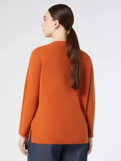 Discount Marina Rinaldi Cashmere jumper REDORANGE