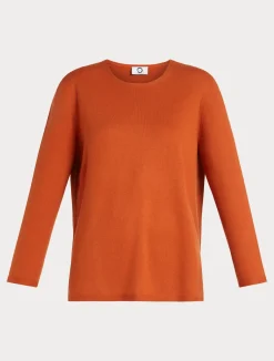 Discount Marina Rinaldi Cashmere jumper REDORANGE