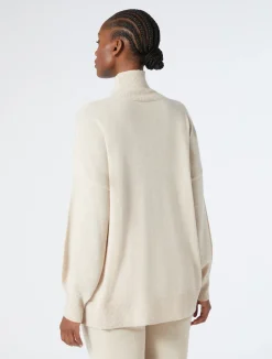 Fashion Marina Rinaldi Cashmere sweater BEIGE