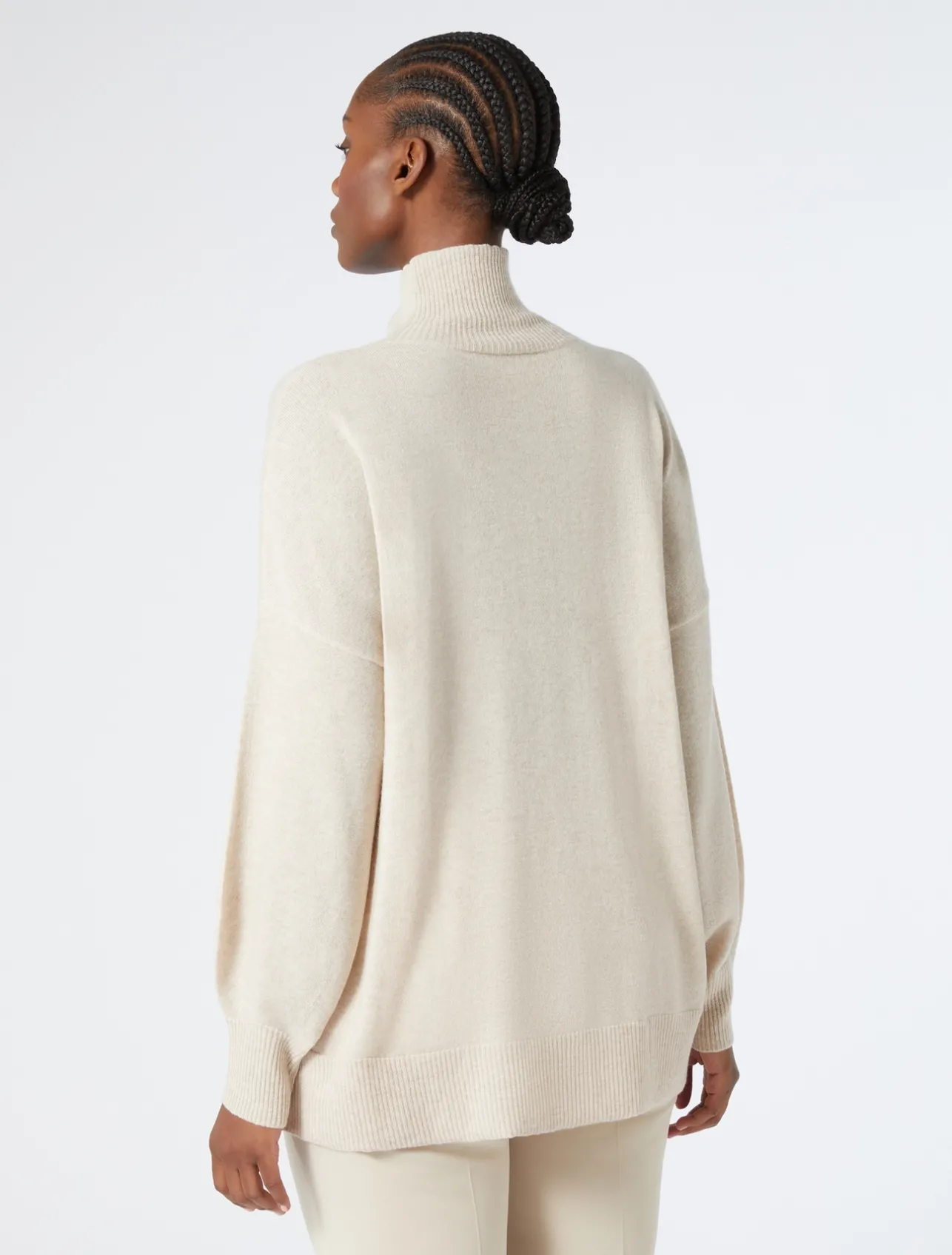 Fashion Marina Rinaldi Cashmere sweater BEIGE