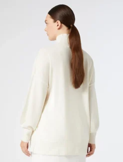 Best Marina Rinaldi Cashmere sweater WHITE