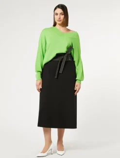 Discount Marina Rinaldi Cashmere sweater LIME