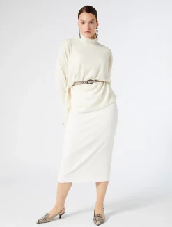 Best Marina Rinaldi Cashmere sweater WHITE