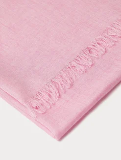 Outlet Marina Rinaldi Cashmere-blend stole PINK