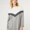 Sale Marina Rinaldi Cashmere-blend sweater MEDIUMGREY