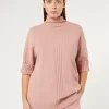 Best Marina Rinaldi Cashmere-blend sweater ANTIQUEROSE
