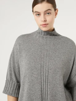 Clearance Marina Rinaldi Cashmere-blend sweater MEDIUMGREY