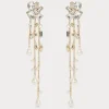 Discount Marina Rinaldi Chandelier earrings CRYSTALWHITE