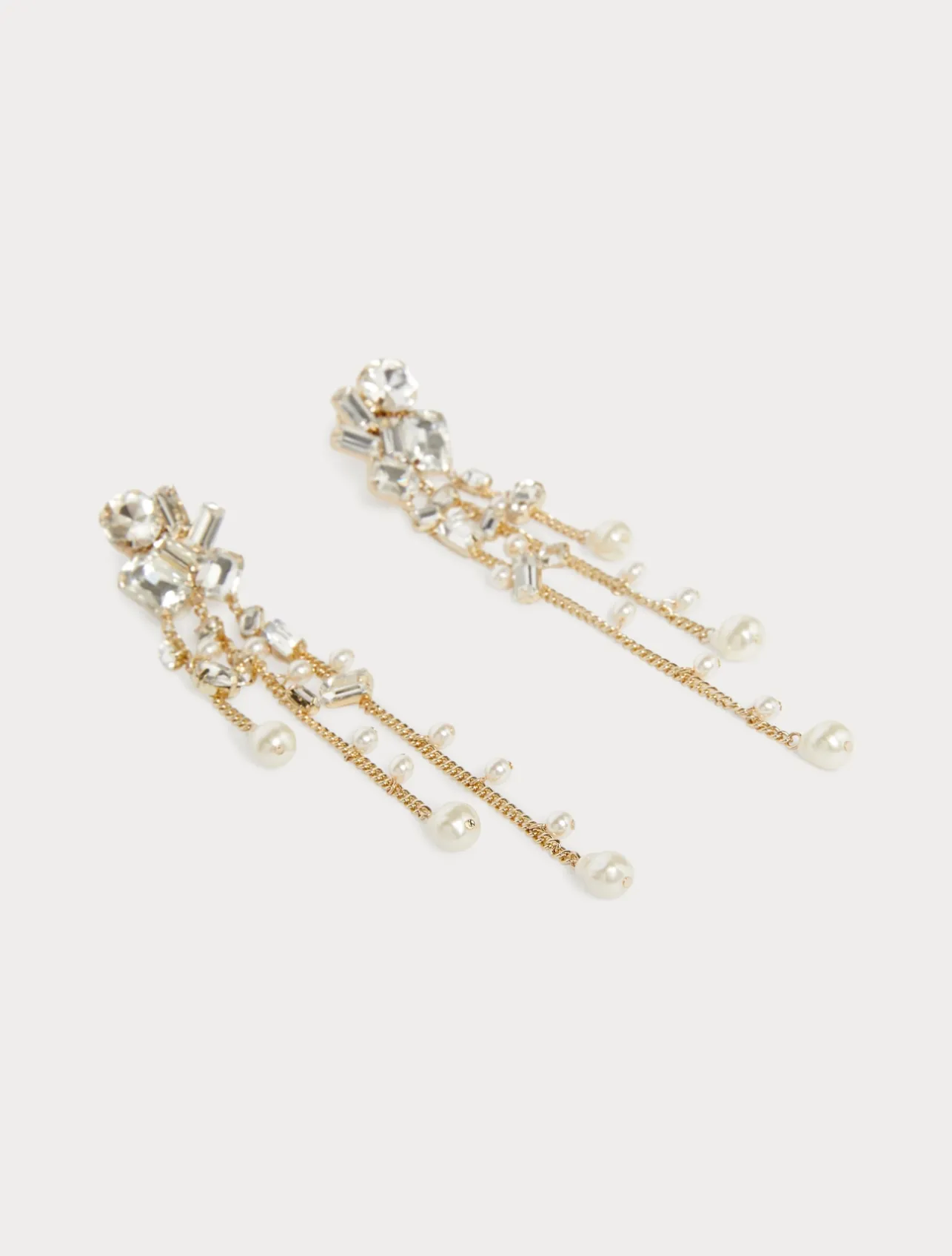Discount Marina Rinaldi Chandelier earrings CRYSTALWHITE