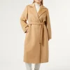 New Marina Rinaldi Coat in wool drap CAMEL