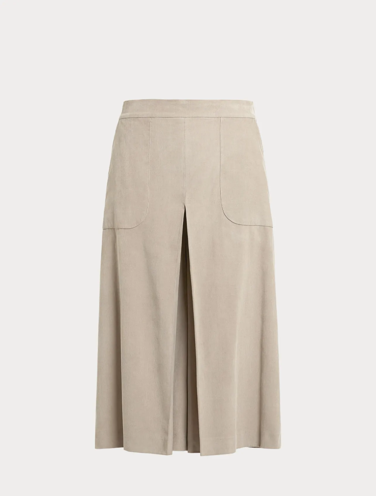 Outlet Marina Rinaldi Corduroy culottes BEIGE