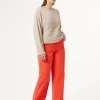 Online Marina Rinaldi Corduroy trousers CORAL