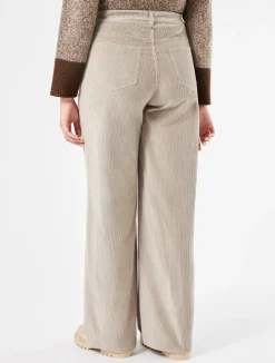New Marina Rinaldi Corduroy trousers TURTLEDOVE