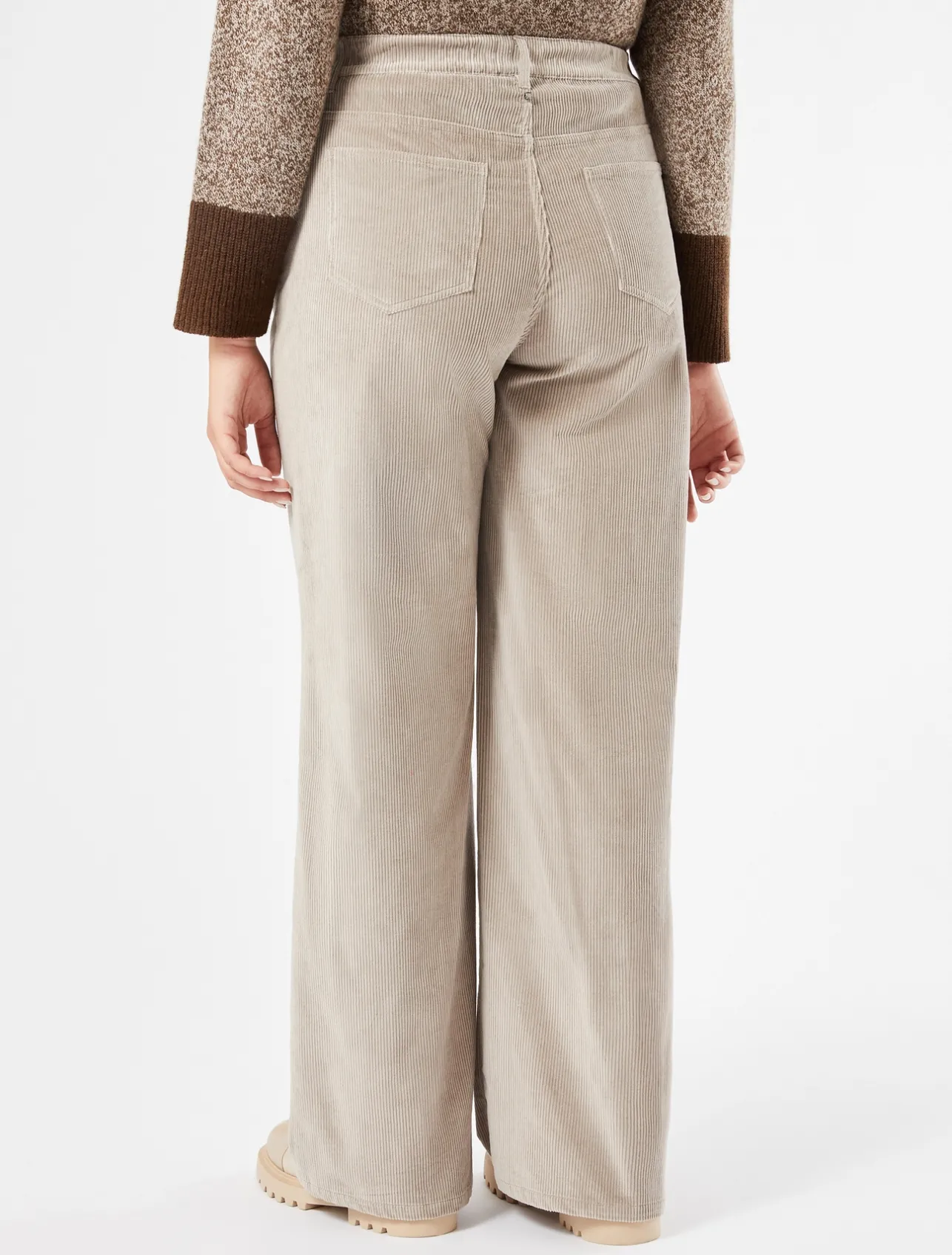 New Marina Rinaldi Corduroy trousers TURTLEDOVE