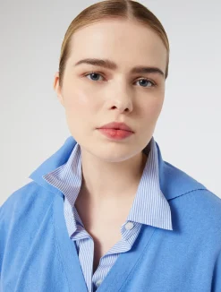 Fashion Marina Rinaldi Cotton and cashmere sweater AVIO