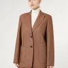 Clearance Marina Rinaldi Cotton blazer jacket BRONZE