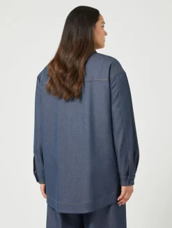 Fashion Marina Rinaldi Cotton blend bull jacket BLUEJEANS