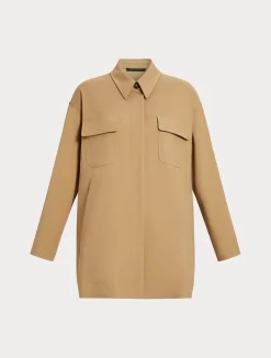 Hot Marina Rinaldi Cotton blend canvas jacket GOLD