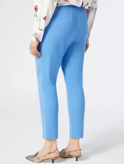 Hot Marina Rinaldi Cotton canvas trousers LIGHTBLUE