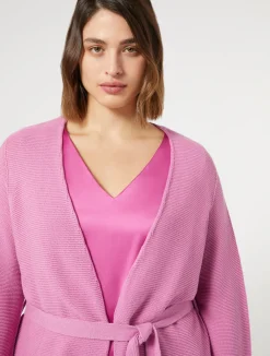 Outlet Marina Rinaldi Cotton cardigan PINK