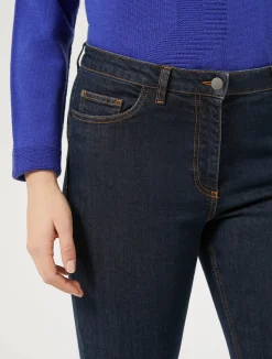 New Marina Rinaldi Cotton denim jeans MIDNIGHTBLUE