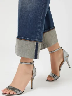 Hot Marina Rinaldi Cotton denim jeans MIDNIGHTBLUE